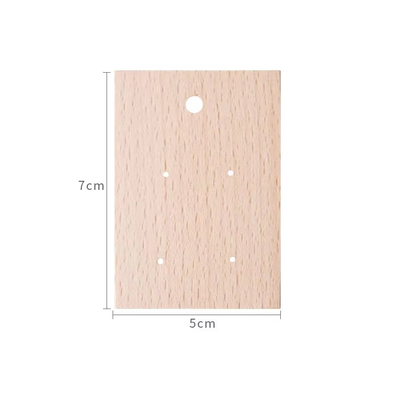 Earring Display Stand Earing Holder Case for Jewelry Sheet Pad Jewelery Organizer Jewellery Display Showcase Wood Acrylic Custom