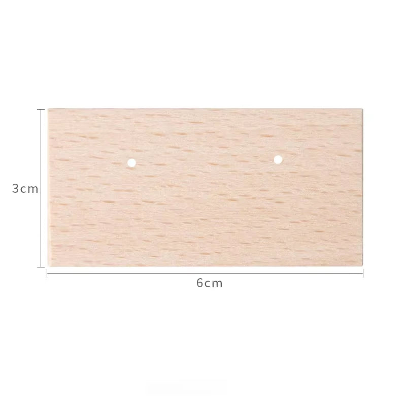 Earring Display Stand Earing Holder Case for Jewelry Sheet Pad Jewelery Organizer Jewellery Display Showcase Wood Acrylic Custom