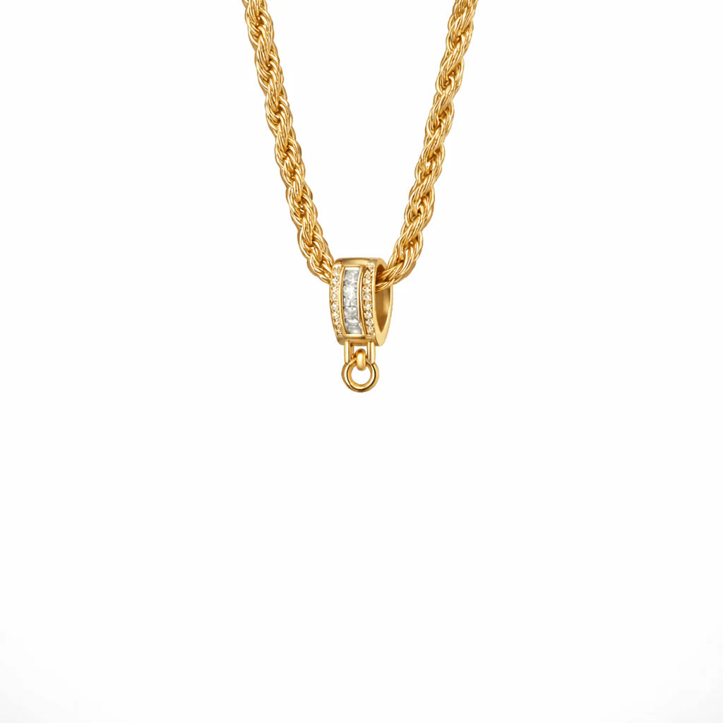 Custom Name Necklace Cubic Zirconia